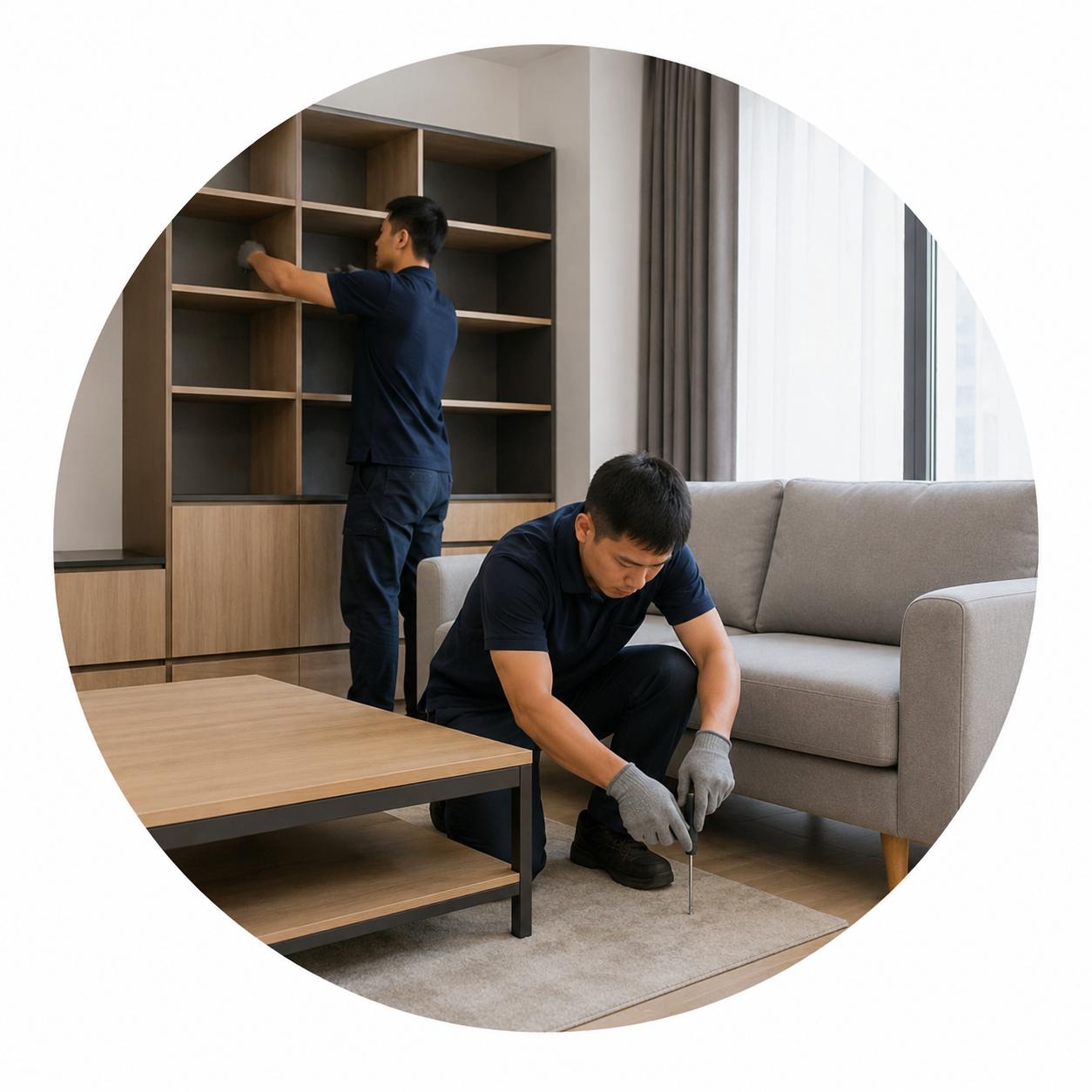 Lắp đặt đồ nội thất